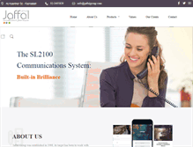 Tablet Screenshot of jaffalgroup.com